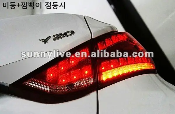 Для HYUNDAI SONATA 8 светодиодный задний фонарь 2011 год
