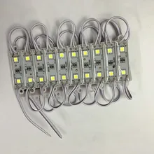 2000 шт./лот SMD5050 2 светодиодный пиксельный модульный 12 V Водонепроницаемый IP65 Светодиодная лампа 1 Вт высокой мощности Яркость