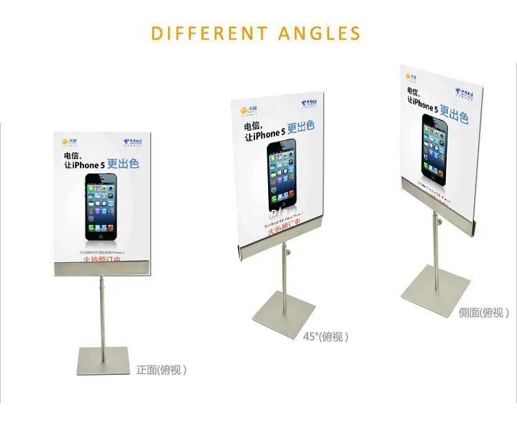 A3/A4 металлический стол плакат дисплей стенд