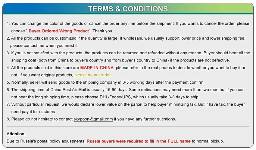Terms