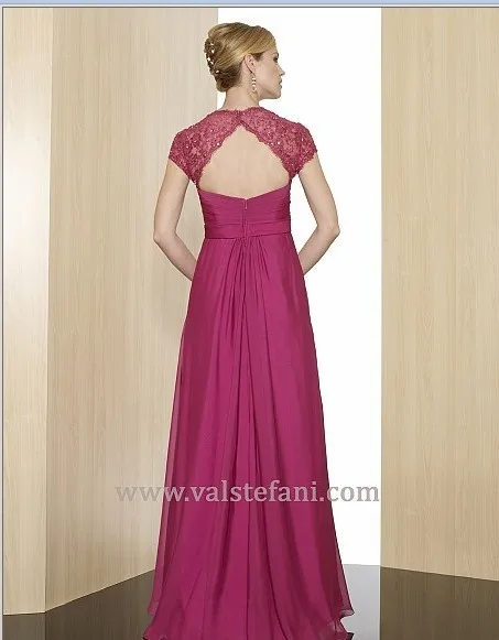 Новое поступление Макси vestido de renda Сексуальные вечерние красные длинные вечерние шифоновые кружевные с открытой спиной Элегантные вечерние платья подружки невесты