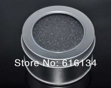 20 граф D6.5* H4cm круглая металлическая банка для хранения, открытое окно с губкой оловянные коробки Сувениры Подарочные часы контейнер дисплей коробки