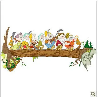 Вышивка посылка наборы для вышивки крестом семь гномов дерево 00129