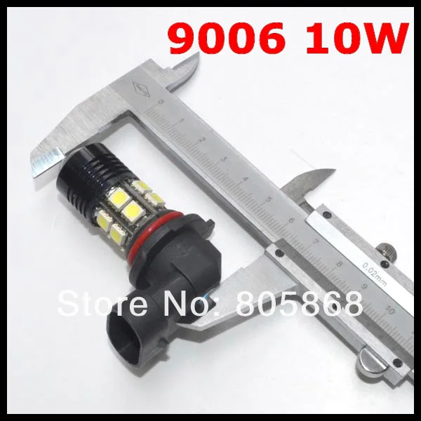 Внешнее освещение 9006 LED HB4 SMD Q5+ 12 SMD = 10 Вт туман автомобилей светодиодные лампы h4/ h7/H8/H11/9005/9006/H16 Супер лампы