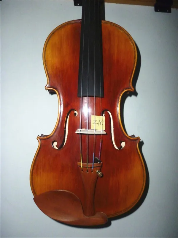 Stradivarius копия 1716, твердые деревянные скрипки части, черное дерево гриф 4/4 размер скрипки