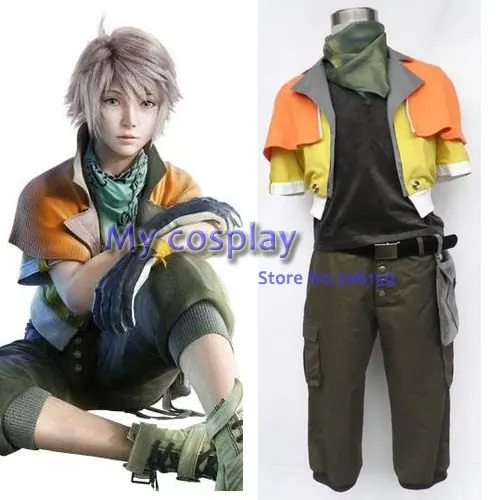 Final Fantasy XIII Надежда Estheim Для Мужчин's Косплэй костюм высокое качество Хэллоуин Костюмы Для мужчин аниме Костюмы