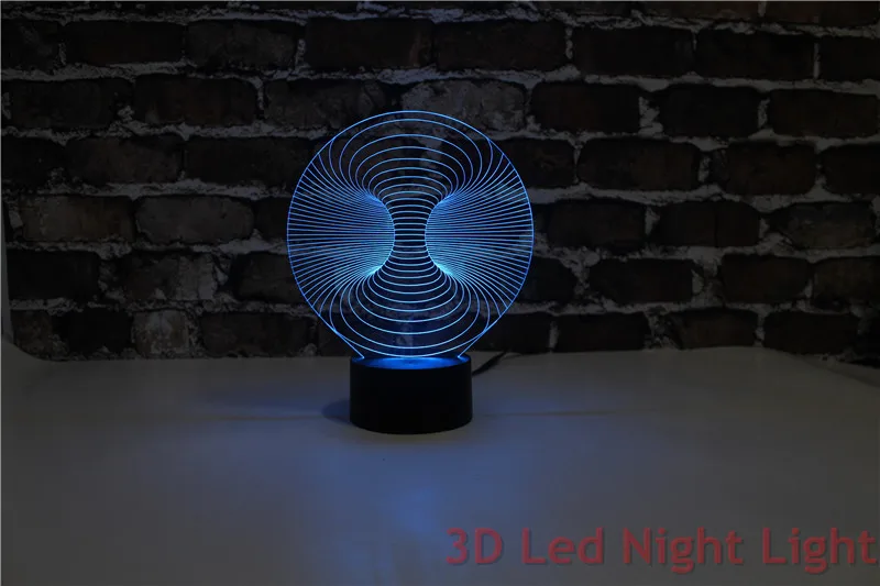 3D LED экзотический вкус ночник для подарок на день рождения с fcc и сертификат ul YJM-2913