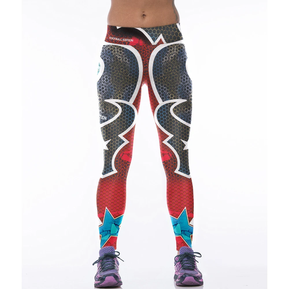 Woman Yoga Pants Fitness Fiber Sport Leggings Houston Texans Sports Tights Trousers Exercise