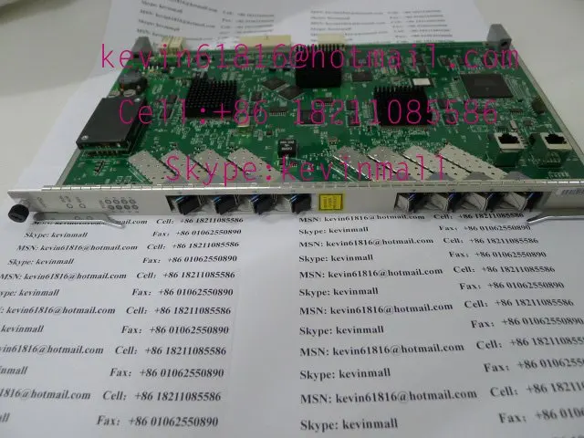 Hua wei MA5683T GPON или EPON OLT оборудование с 8 портами доска GPBD или EPSD, Оптический линейный терминал
