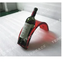 Только акрил держатель для винной бутылки, прозрачный акриловый блокноты оптом держатель пивной бутылки