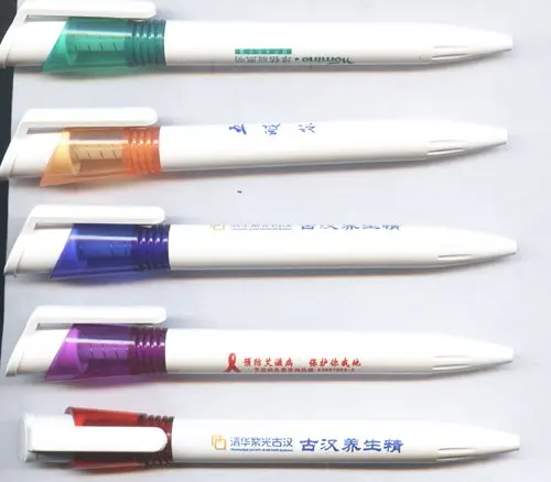 Novo tipo de Gordura Esferográfica de Plástico Nome do Logotipo da Empresa de Impressão Personalizada do Logotipo Branca Promoção Caneta Advertsing Frete Grátis 10 esferográfica de plástico caneta advertsing nome do