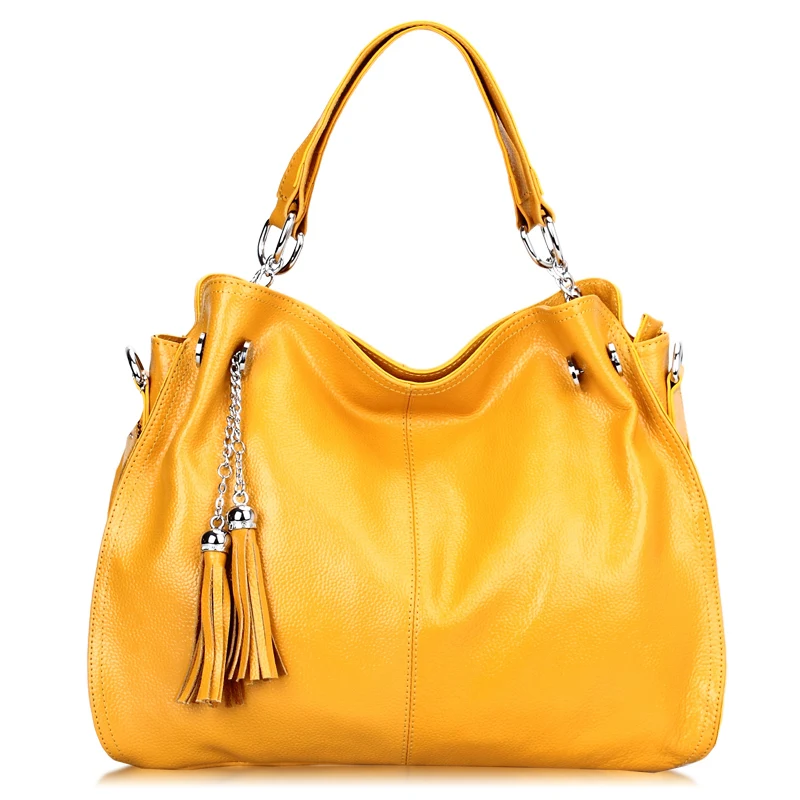 Кевин Юн модная женская сумка из спилка дамские сумки через плечо с кисточками сумки