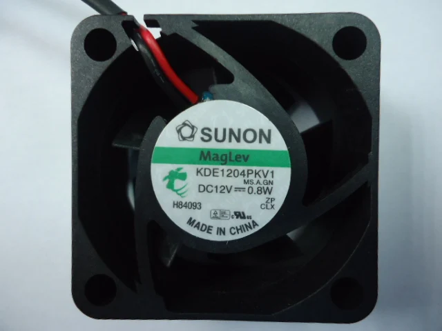 SUNON kde1204pkv1 MS. A. GN 40x40x20 мм 40 мм 4 см DC12V 0,8 Вт Сервер вентилятор охлаждения Сервер площадь Fan 2-wire