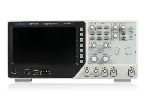 

Hantek DSO4102C Digital Storage Oscilloscope 2CH 100MHz Scopemeter with 1 Channel Arbitrary/Function Waveform Generator