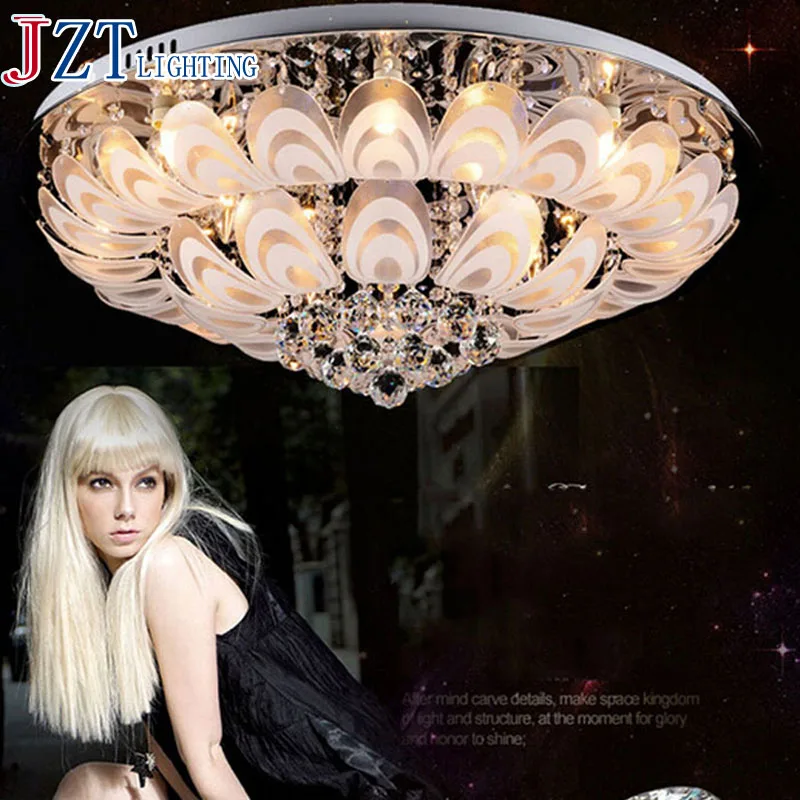 

Best Price Direct Manufacturer Modern LED Crystal Ceiling Lamp The Peacock Living Room Light Fixtures For Bedroom