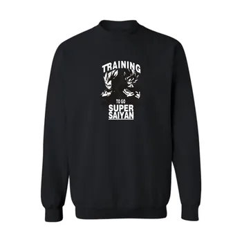 

SUPER SAIYAN Mens Hoodies and Sweatshirts 2016 Dragon Ball Series with Fashion Luxury Sweatshirt Men Brand