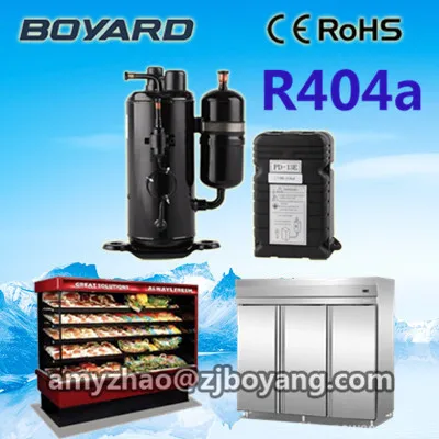 

r404a condensing unit for cold room storage with BOYARD rotary refrigeration compressor