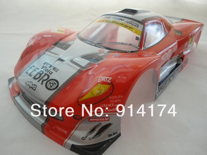 YUKALA 1/10 rc корпус автомобиля для 1:10 R/C гоночный автомобиль 190 мм henglong 2 шт./лот