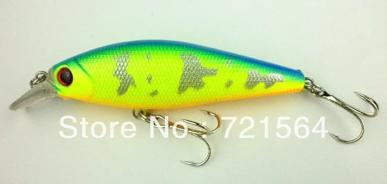 Горячий стиль shipping120pcs Crankbaits приманки пластиковые рыболовные приманки 8.5 см 10.3 г 6 крючки 85 мм минноу рыболовные снасти( MI036) воблеры рыбалка pesca