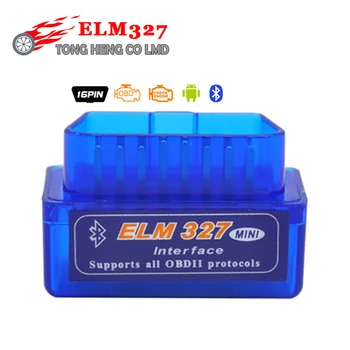 

Super MINI ELM327 Bluetooth OBD/OBD2 Wireless ELM 327 Multi-Language 12Kinds Works ON Android Torque/PC