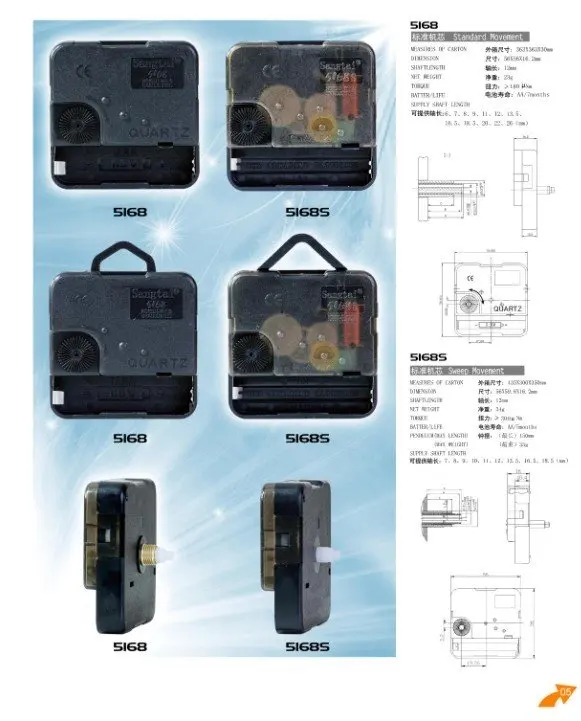 12 мм часовой механизм, 5 шт./партия для всех видов настенных часов, для всей продажи, с тремя руками+ резина+ кольцо+ винт