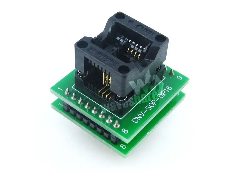 Sop8 К DIP8 SO8 SOIC8 Enplas IC программирования адаптер Тесты burn-в гнездо 3.9 мм Ширина 1.27 мм шаг