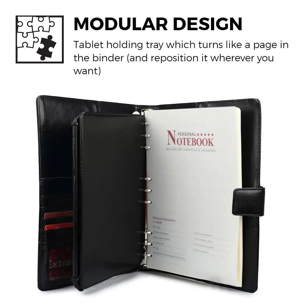 CPR164BLK101_Foldertab_Executive_Leather_Portfolio_Tablet_Case_with_Diary_Planner_for_9-10_1_Tablets_feature_02
