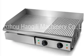

Commercial Flat griddle for sale Commercial Stainless steel Electric Griddle 4.4KW/220V Flat Pan Electric Grill