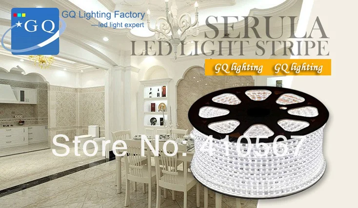 5730LED полосы контактов толкая иглу 220 В 230 В 240 В 60leds высокого напряжения/m