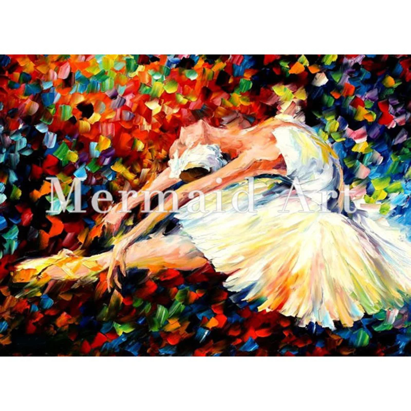 

Hand Painted Thrill Decorations Oil Painting On Canvas For Abstract Thick Palette Knife Painting Living Room Decor Artwork Fine