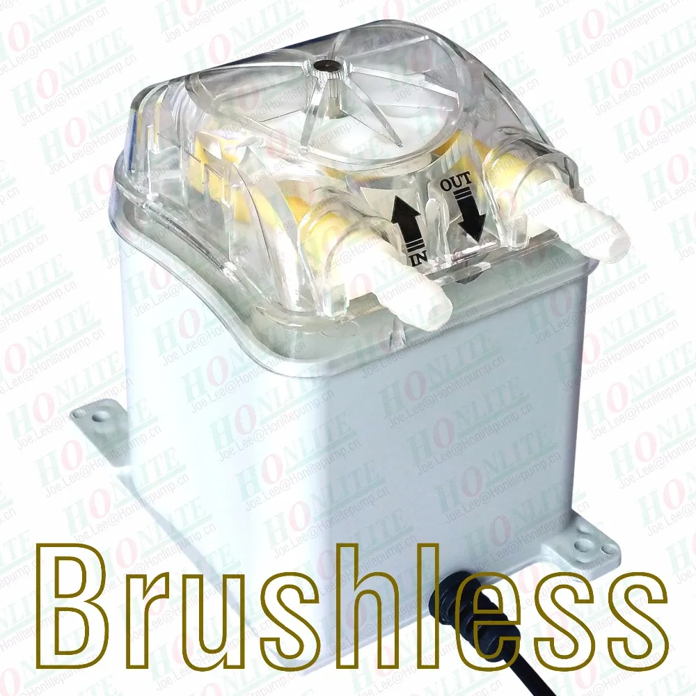 

300ml, 3 rollers, 12V Peristaltic Pump with Brushless Motor, Enclosure, Replaceable Pump Head and FDA approved PharMed Peri-Tube