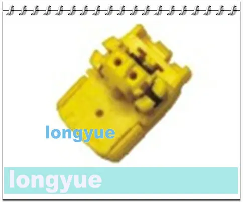 Longyue 10 комплект 2-Pin Универсальный автоматический воздушный мешок Pulg подушка безопасности разъем/conctor Новый LY-7027Y-0.6-21