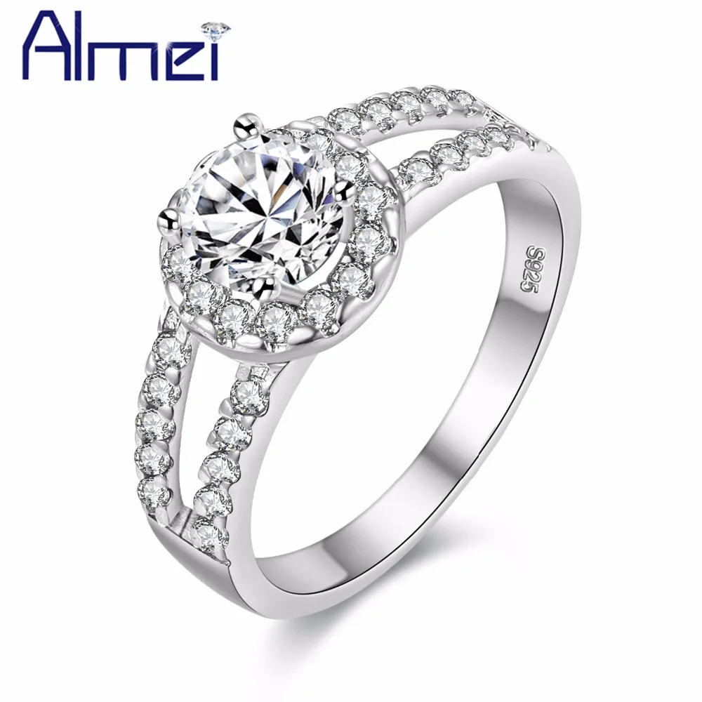

Fashion Zirconia Stone Silver Rings for Women Engagement Girls Valentine's Gift,Fine Beautiful Star Charm Jewelry Big Sale J510P