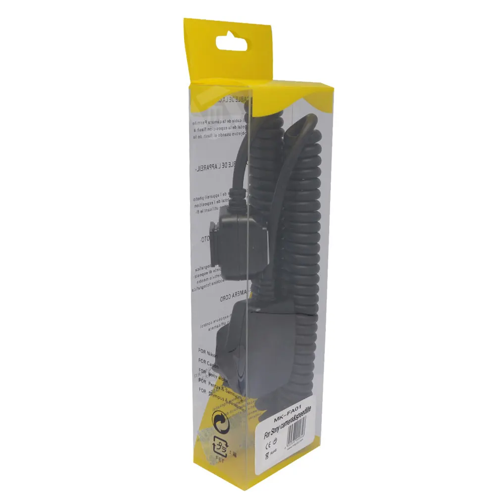 Mcoplus fa01 3 м E-TTL синхронизации от Камера флэш-кабель для Sony HVL-F42AM HVL-F58AM HVL-F56AM A900 A850 a700 A550 A500 A450 a350