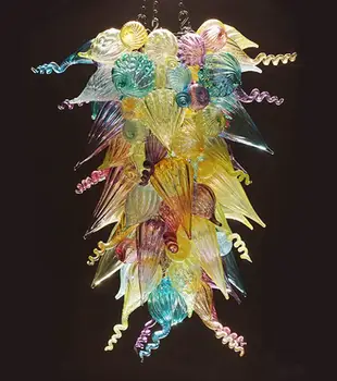 

LED Lighting Hand Blown Glass Chandelier Lighting Dhihuly