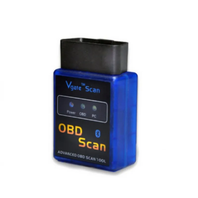 20 шт./лот Мини ELM 327 Bluetooth Vgate ELM327 OBD SCAN OBD2/OBDII ELM 327 V2.1 читателя Кода DHL