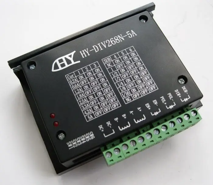 ЧПУ одноосный TB6600 0,2-5A двухфазный гибридный Драйвер шагового двигателя контроллер