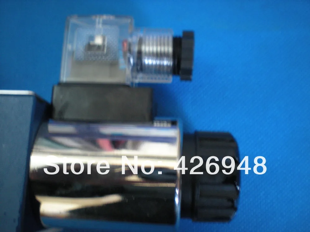 Rc 1/4 4WE6G тип двухконцевый направленный клапан с мокроконтактным DC или AC напряжение соленоиды, в коробке