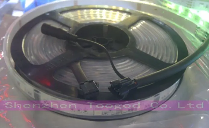 DHL/FEDEX100m/Лот, 6803IC Цифровой RGB светодиодные ленты, 150 светодиодный IP67 класс водопроницаемости трубки Цвет Мечты 12 V SMD 5050 RGB светодиодный полосы