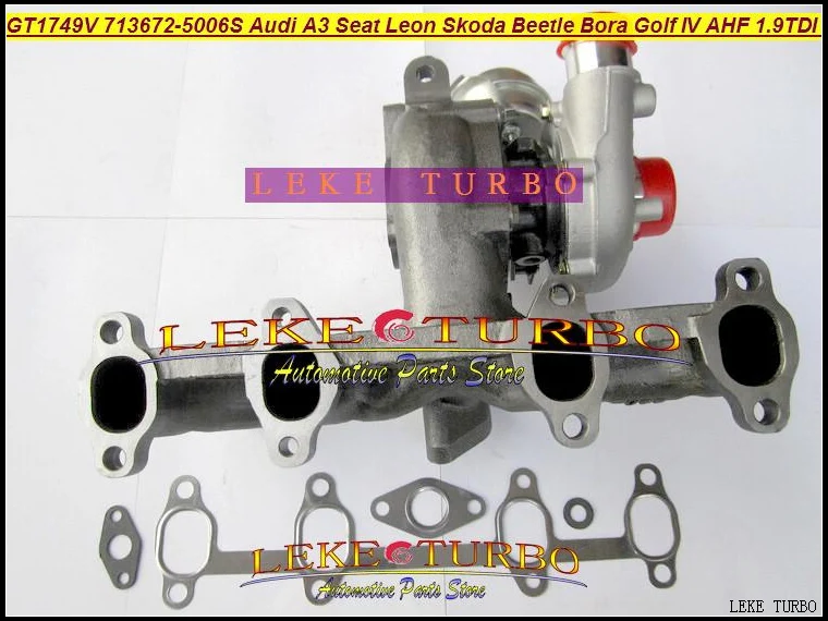 GT1749V 713672-5006S Turbo Turbine Turbocharger for Audi A3 Seat Leon Skoda Beetle Bora Golf IV AHF ALH AJM AUY 1.9L TDI (3)
