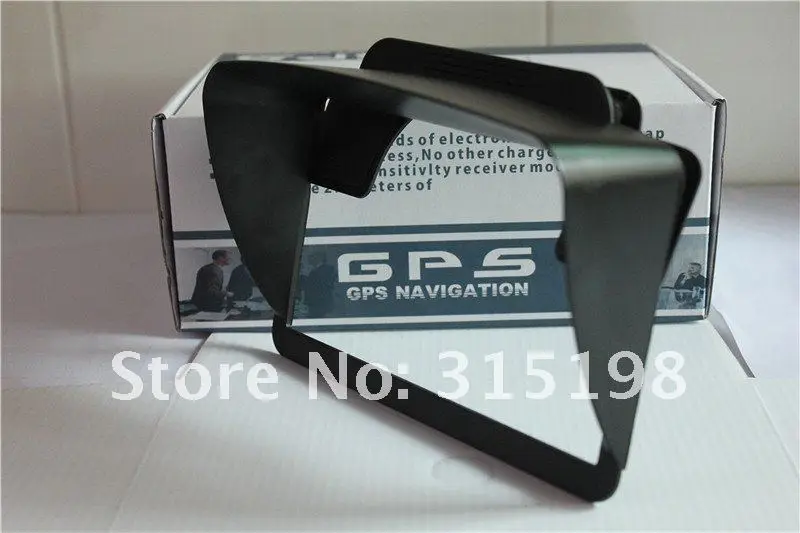 FREE SHIPPING! universal sunshade sunshine shield for 7 inch car GPS navigation