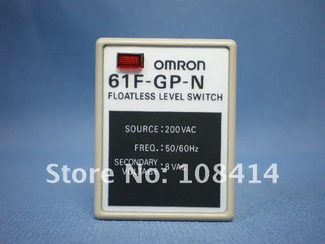 Бренд OMRON 220 В AC беспоплавковый выключатель регулятора уровня 61F-GP-N