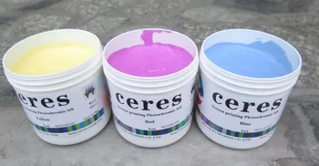

1kg/can, screen printing photochromic ink solar discoloration ink for PVC & Paper,colorless for blue,show color in the sunlight