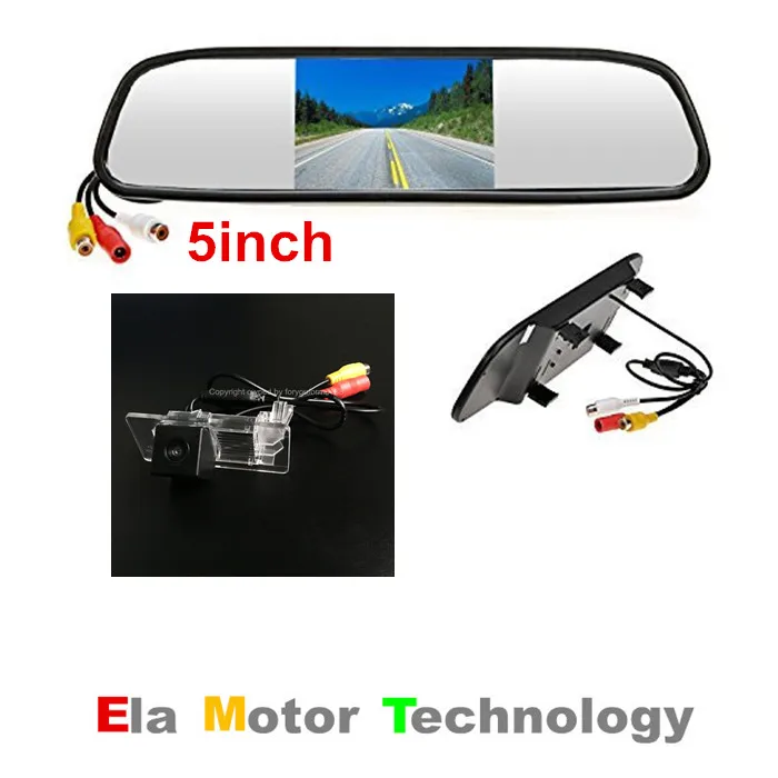 2 в 1 Авто монитор парковки Автомобильная камера для Volkswagen Sagitar Passat Rapid spaceback Superb Gran Lavida с 5 ''автомобильный монитор