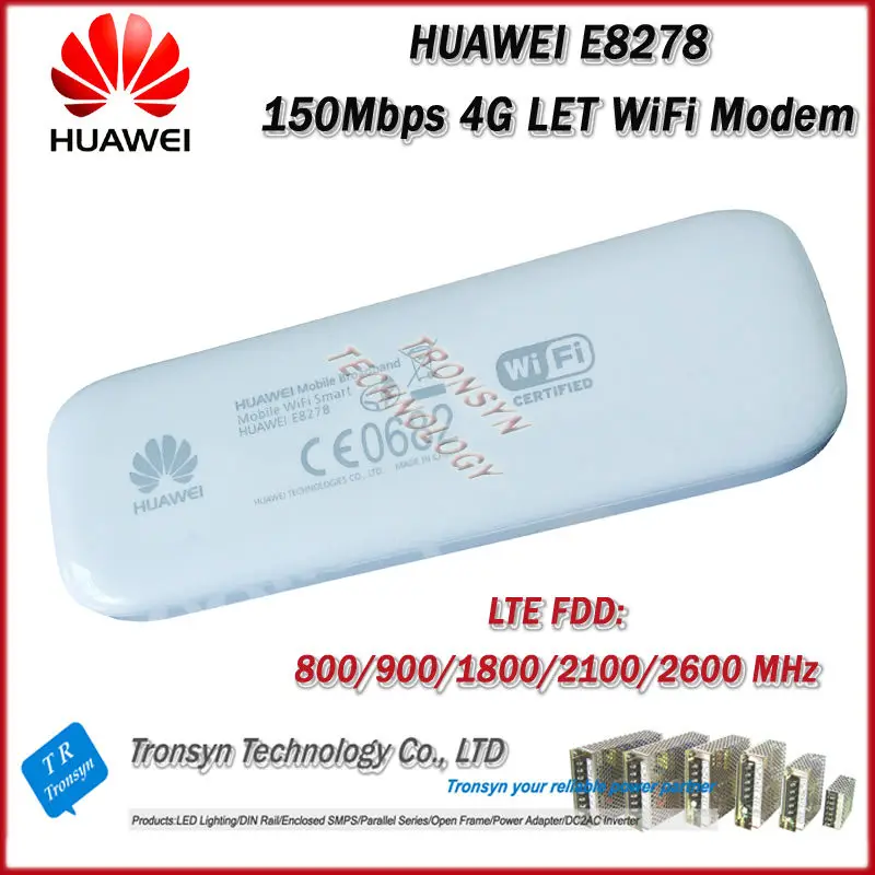 Новое поступление разблокированный LTE FDD 150 Мбит/с HUAWEI E8278 4G мобильный WiFi ключ и 4G USB wifi-модем