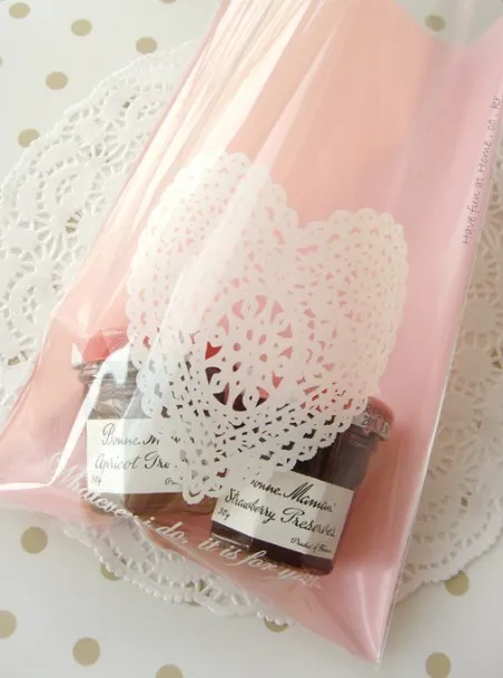 13x19 см, светло-розовый кружевной Подарочный пакет с сердцем, милый кошелек, сумочки для подарков для гостей вечеринки, 300 шт./партия