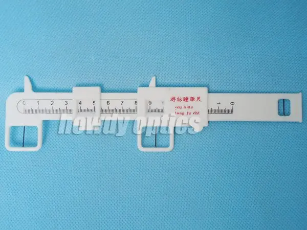2 шт. Пластиковый штангенциркуль pd линейка зрачка дальность измеритель pupilometer