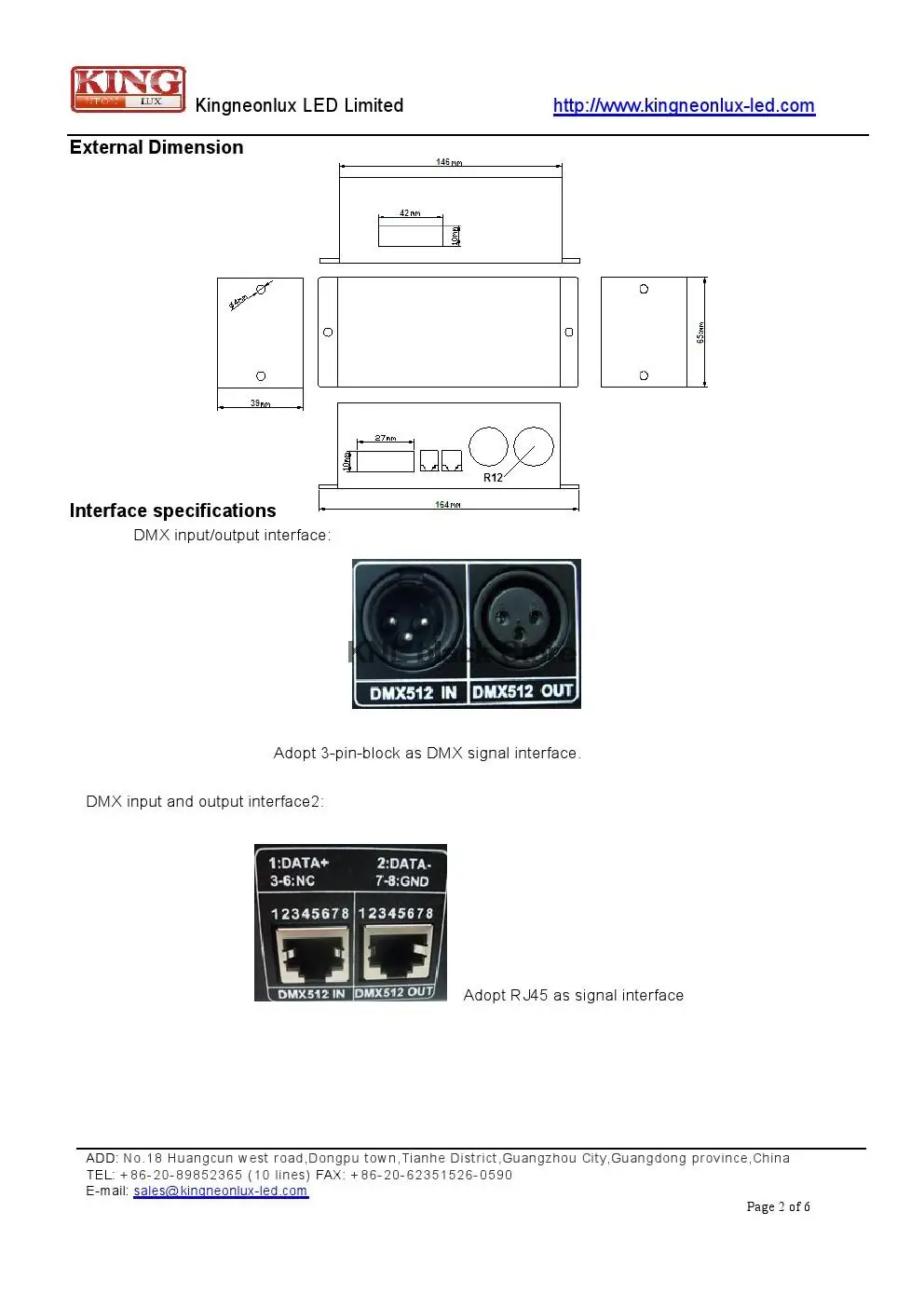 DMX 512 декодер Led RGB контроллер DC12-24V 4A* 3 канала для RGB Потолочная/полоса света, розничная