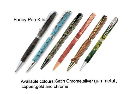 

60 sets fancy pen kits combination--free shipping