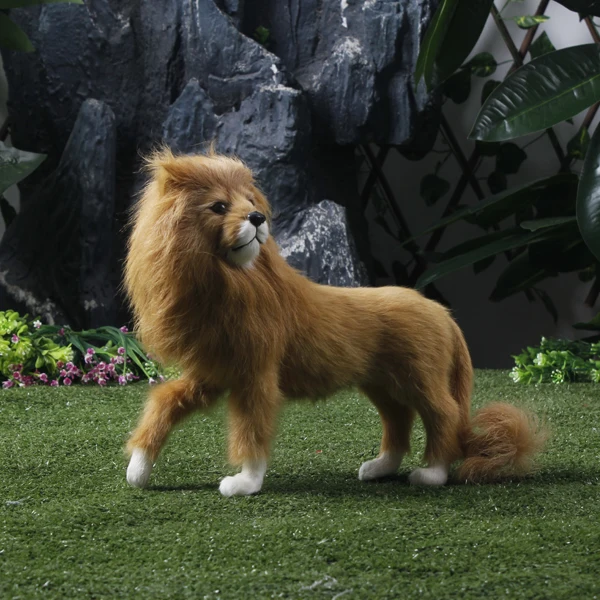 En71 Standard Garden Decoration Life Size Lion Statue In Stuffed En71 Standard Garden Decoration Life Size Lion Statue